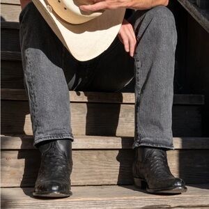 LIKE Tecovas The Dean Full-Quill Ostrich Zip Boot 10